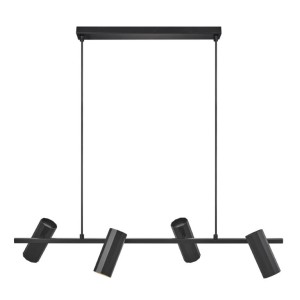 Lampa wisząca ALANIS Nordlux 1xGU10 15W Metal Czarny.