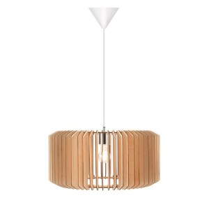 Lampa wisząca ASTI Nordlux 1xE27 40W Drzewo Naturalny.
