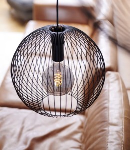 Lampa wisząca BERONI 2213303003 Nordlux 1xE27 60W Metal Czarny