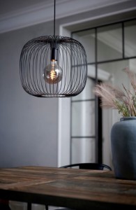 Lampa wisząca BERONI 2213313003 Nordlux 1xE27 60W Metal Czarny