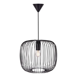 Lampa wisząca BERONI Nordlux 1xE27 60W Metal Czarny.