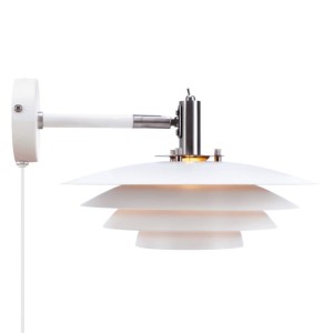 Lampa ścienna BRETAGNE Nordlux Metal Biały 1xG9 25W_DISPLAY