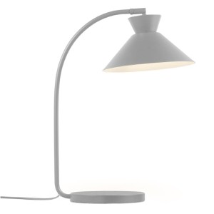 Lampa stołowa DIAL Nordlux metal szary 1xE27 40W.