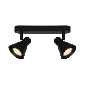 Lampa sufitowa EIK Nordlux 2xGU10 35W Metal Czarny