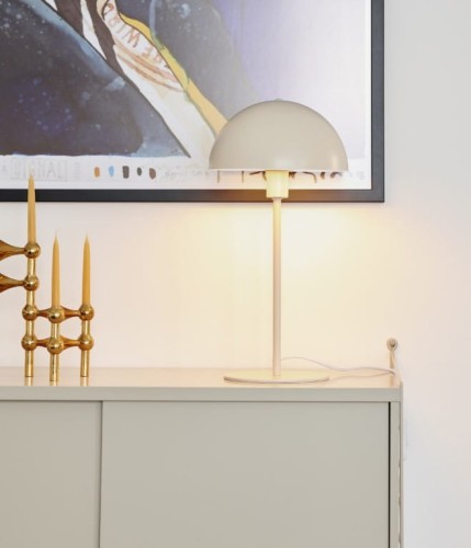 Lampa stołowa ELLEN 48555009 Nordlux 1xE14 40W Metal Beżowy