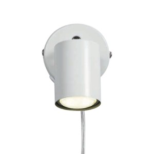 Lampa ścienna EXPLORE Nordlux 1xGU10 7W Metal Biały - nowoczesny biały kinkiet.