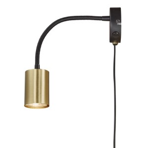 Lampa ścienna EXPLORE Nordlux metal mosiądz 1xGU10 35W.