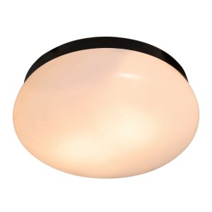 Lampa sufitowa FOAM Nordlux czarna E27 tworzywo sztuczne.