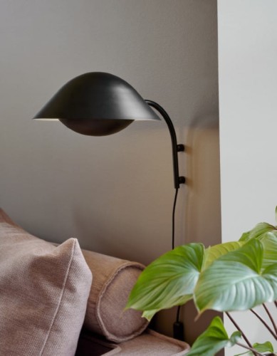 Lampa ścienna FREYA 2213101003 Nordlux 1xE14 40W Metal Czarny