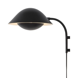 Lampa ścienna FREYA Nordlux czarna 1xE14 40W.