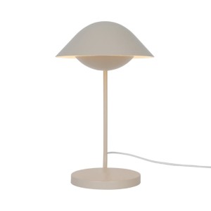 Lampa stołowa FREYA Nordlux 1xE14 40W Metal Beżowy minimalistyczna.