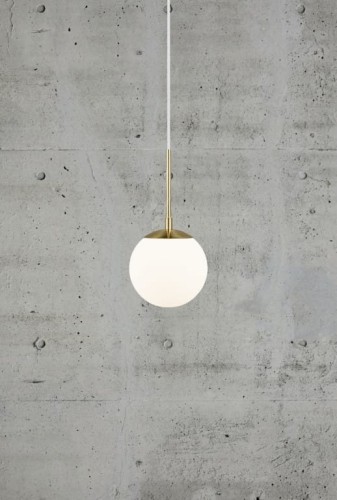 Lampa wisząca GRANT 2010553035 Nordlux 1xE14 15W Szkło Mosiądz