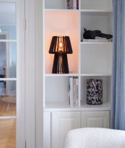 Lampa stołowa GROA 2213155003 Nordlux 1xE27 40W Drzewo Czarny