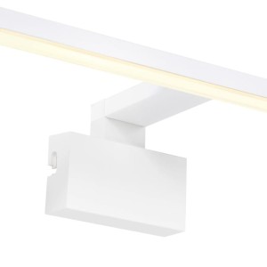 Lampa łazienkowa MARLEE Nordlux 1xLED Metal Biały zbliżenie.