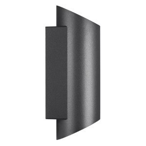 Lampa ścienna NICO Nordlux 2xGU10 35W Aluminium Czarny.