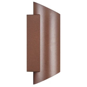 Lampa ścienna NICO Nordlux 2xGU10 35W Aluminium Zardzewiały