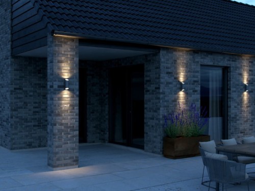 Lampa ścienna NICO 2218231050 Nordlux 2xGU10 35W Aluminium Antracyt