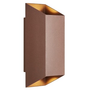 Lampa ścienna NICO Nordlux 2xGU10 35W Aluminium Zardzewiały.