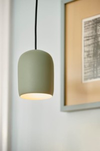Lampa wisząca NOTTI Nordlux metal zielony 1xE27 25W.