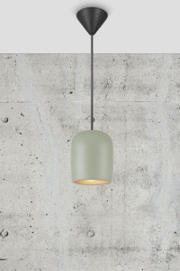 Lampa wisząca NOTTI Nordlux zielony metal.