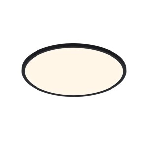 Lampa sufitowa OjaSmart Nordlux czarna LED.