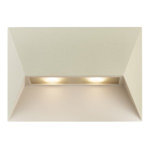 Lampa ścienna PONTIO Nordlux 2xGU10 25W Aluminium Beżowy.