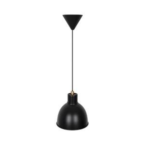 Lampa wisząca POP Nordlux 1xE27 40W Metal Czarny mat na białym tle