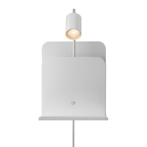 Lampa ścienna ROOMI Nordlux 1xGU10 35W Metal Biały.