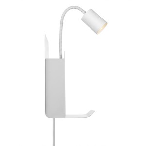 Lampa ścienna ROOMI Nordlux 1xGU10 35W Metal Biały.