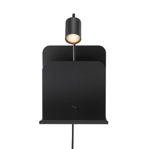 Lampa ścienna ROOMI Nordlux 1xGU10 35W metal czarny.
