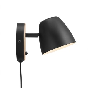 Lampa ścienna THEO Nordlux 1xGU10 35W Metal Czarny