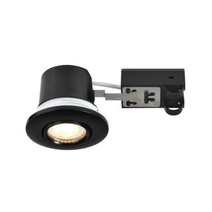 Oprawa podtynkowa UMBERTO Nordlux 1xGU10 7,5W LED Metal Czarny.