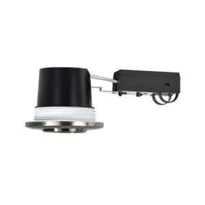 Oprawy podtynkowa UMBERTO Nordlux 1xGU10 7,5W LED Metal Srebrny – widok z boku.