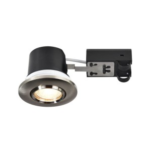 Oprawy podtynkowa UMBERTO Nordlux 1xGU10 7,5W LED Metal Srebrny.