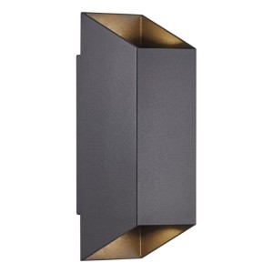 Lampa ścienna NICO Nordlux 2xGU10 35W Aluminium Czarny.