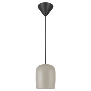 Lampa wisząca NOTTI Nordlux szara metalowa.
