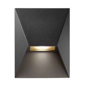 Lampa ścienna PONTIO Nordlux 1xGU10 25W Aluminium Czarny.