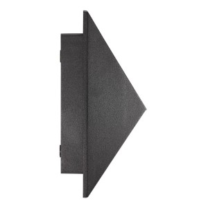 Lampa ścienna PONTIO Nordlux 1xGU10 25W Aluminium Czarny - widok z boku