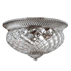 Lampa sufitowa plafon Plantation Elstead Lighting 3x60W Chrom Metal