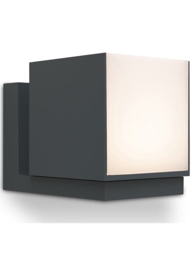 Lampa ścienna Kinkiet zewnętrzny LED Lutec Cuba 5193803118 IP54 1xLED Aluminium