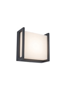 Lampa ścienna Kinkiet zewnętrzny LED Lutec Qubo 5195401118 IP54 1xLED Aluminium Szary