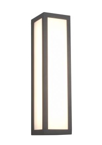 Lampa ścienna Kinkiet zewnętrzny LED Trio Fuerte 226260142 IP54 1xLED Aluminium Szary