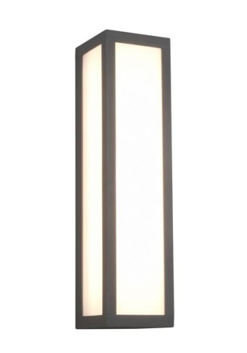 Lampa ścienna Kinkiet zewnętrzny LED Trio Fuerte 226260142 IP54 1xLED Aluminium Szary