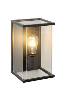 Lampa elewacyjna Lucide Claire Led IP54 szara z żarówką E27.
