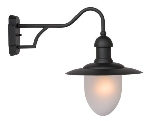 Lampa elewacyjna Lucide Aruba 11871/01/30 IP44 1xE27 Metal Czarny