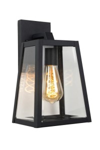 Lampa elewacyjna Lucide Matslot 29829/01/30 IP23 1xE27 Metal Czarny