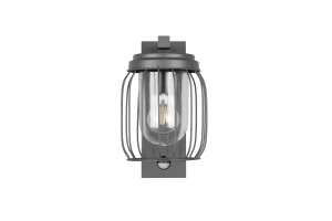 Lampa elewacyjna Trio Tuela 210869142 IP44 1xE27 Aluminium Szary.