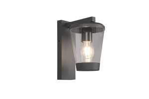 Lampa elewacyjna Trio Cavado 211060142 IP44 1xE27 Aluminium Szary.