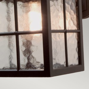 Zewnętrzny kinkiet Elstead Lighting Winchester BL19-BLACK IP43 1xE27, czarne aluminium