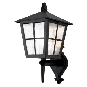 Lampa ścienna Kinkiet zewnętrzny Elstead Lighting Canterbury BL46M-BLACK IP43 1xE27 Aluminium Czarny